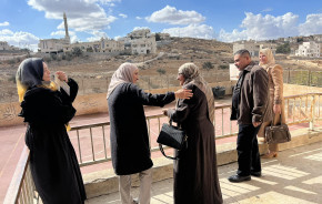 رئيس البلدية يتفقد مدرسة خليل الوزير الأساسية