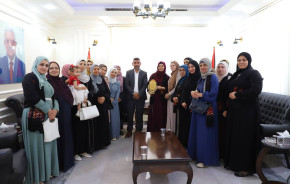 جمعية سيدات السموع تبحث مع البلدية سبل التعاون والتنمية