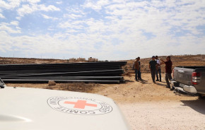 البلدية تبحث مع الصليب الأحمر و UNDP تطوير شبكات المياه وتحسين الواقع المائي