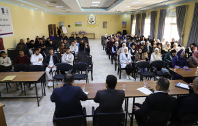 بالتعاون مع القدس المفتوحة - يطا: تنفيذ اللقاء الإرشادي لطلبة الثانوية العامة بالسموع