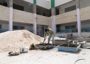 مشروع تشطيب مدرسة البخاري والأعمال الخارجية 2024