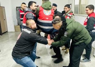 رئيس بلدية السموع يشارك في إفطار جماعي نظمته مديرية الدفاع المدني