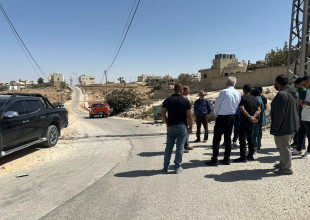 الاجتماع التمهيدي وزيارة الموقع لمشروع تأهيل وتعبيد طرق داخلية