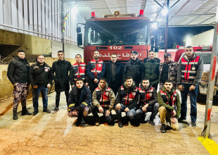 رئيس بلدية السموع يشارك في إفطار جماعي نظمته مديرية الدفاع المدني