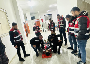 رئيس بلدية السموع يشارك في إفطار جماعي نظمته مديرية الدفاع المدني