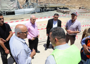 زيارة وفد سلطة المياه والـUNDP والشبكة العالمية للمياه بلدية السموع