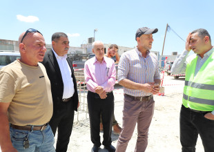 زيارة وفد سلطة المياه والـUNDP والشبكة العالمية للمياه بلدية السموع