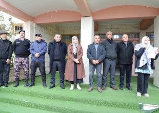 البلدية تشارك في حملة تخضير بلادي بمدرسة شهداء السموع