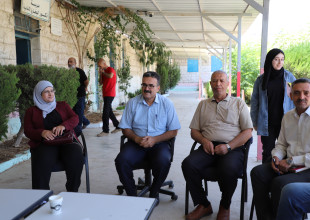 بحضور رئيس البلدية| التربية والتعليم تتفقد مشروع مدرسة البخاري والأعمال الخارجية