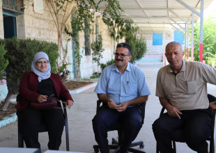 بحضور رئيس البلدية| التربية والتعليم تتفقد مشروع مدرسة البخاري والأعمال الخارجية