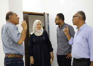 الجولة التفقدية لعيادة رافات الحكومية ومشروع شق طريق رابط حنو رافات - تموز/2024