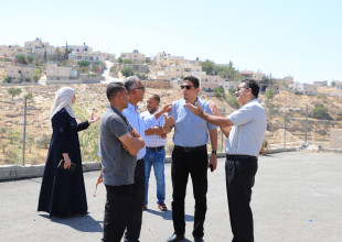 الجولة التفقدية لعيادة رافات الحكومية ومشروع شق طريق رابط حنو رافات - تموز/2024