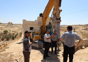 الجولة التفقدية لعيادة رافات الحكومية ومشروع شق طريق رابط حنو رافات - تموز/2024