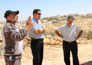 الجولة التفقدية لعيادة رافات الحكومية ومشروع شق طريق رابط حنو رافات - تموز/2024