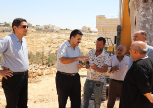 الجولة التفقدية لعيادة رافات الحكومية ومشروع شق طريق رابط حنو رافات - تموز/2024