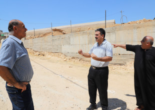 الجولة التفقدية لعيادة رافات الحكومية ومشروع شق طريق رابط حنو رافات - تموز/2024