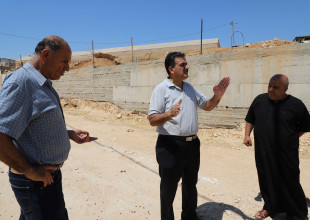 الجولة التفقدية لعيادة رافات الحكومية ومشروع شق طريق رابط حنو رافات - تموز/2024