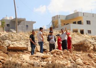 الجولة التفقدية لعيادة رافات الحكومية ومشروع شق طريق رابط حنو رافات - تموز/2024