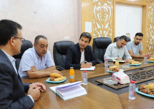 الاتحاد الأوروبي والزراعة يتفقدون مشروع محطة تحسين السلالات