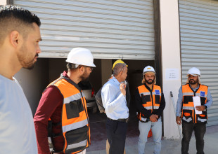 الاتحاد الأوروبي والزراعة يتفقدون مشروع محطة تحسين السلالات