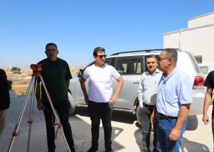 الاتحاد الأوروبي والزراعة يتفقدون مشروع محطة تحسين السلالات