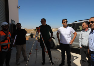 الاتحاد الأوروبي والزراعة يتفقدون مشروع محطة تحسين السلالات