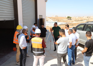 الاتحاد الأوروبي والزراعة يتفقدون مشروع محطة تحسين السلالات