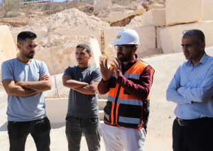 الاتحاد الأوروبي والزراعة يتفقدون مشروع محطة تحسين السلالات