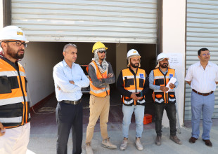 الاتحاد الأوروبي والزراعة يتفقدون مشروع محطة تحسين السلالات