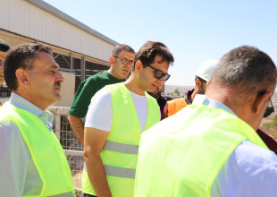 الاتحاد الأوروبي والزراعة يتفقدون مشروع محطة تحسين السلالات