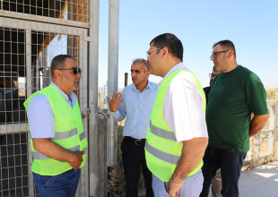 الاتحاد الأوروبي والزراعة يتفقدون مشروع محطة تحسين السلالات