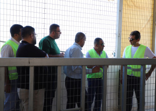 الاتحاد الأوروبي والزراعة يتفقدون مشروع محطة تحسين السلالات