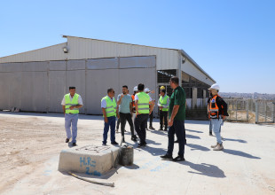 الاتحاد الأوروبي والزراعة يتفقدون مشروع محطة تحسين السلالات