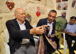 زيارة معالي وزير السياحة والآثار هاني الحايك مدينة السموع