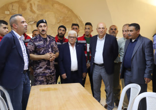زيارة معالي وزير السياحة والآثار هاني الحايك مدينة السموع