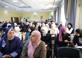 بالتعاون مع القدس المفتوحة - يطا: تنفيذ اللقاء الإرشادي لطلبة الثانوية العامة بالسموع