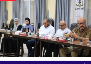 اجتماع بلدية السموع مع الكوادر الطبية في البلدة