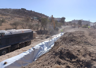 مشروع إعادة تأهيل طريق رابط أبو هوى &ndash; المدارس