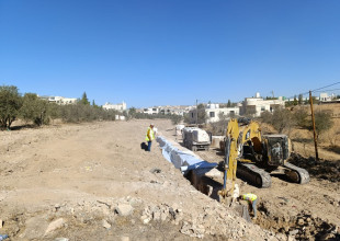 مشروع إعادة تأهيل طريق رابط أبو هوى &ndash; المدارس