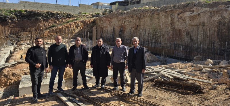 مشروع بناء مدرسة القسطل