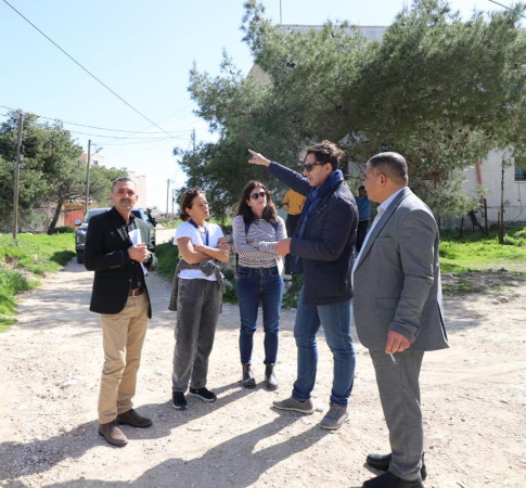 زيارة مكتب ممثل الاتحاد الأوروبي في الضفة الغربية و غزة