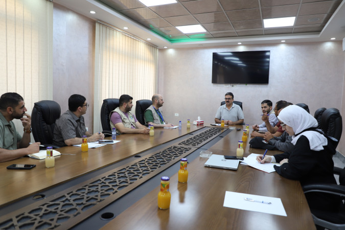 منظمة العمل ضد الجوع تتابع مشروعًا لإدارة شبكة المياه مع البلدية