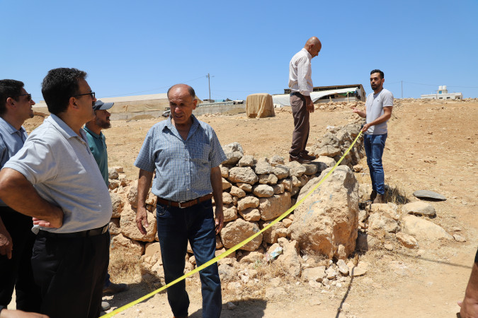 الجولة التفقدية لعيادة رافات الحكومية ومشروع شق طريق رابط حنو رافات - تموز/2024