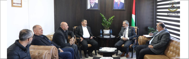 رئيس البلدية يلتقي وزير العدل